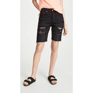 Levi’s 501 Distressed Slouch Shorts 27